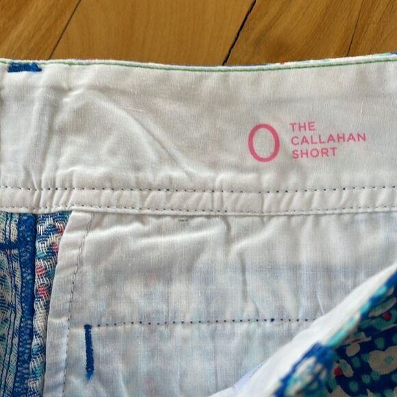 Lilly Pulitzer Brewster Blue Good Reef Callahan Short. New. Size 0. - Picture 6 of 7